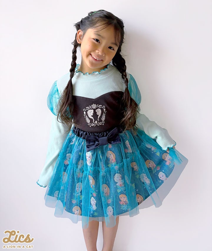 【ＬＩＣＳ】【Ｄｉｓｎｅｙ】（アナと雪の女王）女児スカート