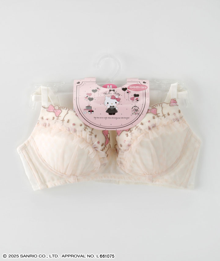 【サンリオキャラクターズ】（ハローキティ）ノンワイヤーブラジャー