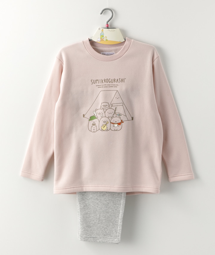 【すみっコぐらし】シャギー胸プリントルームウェア