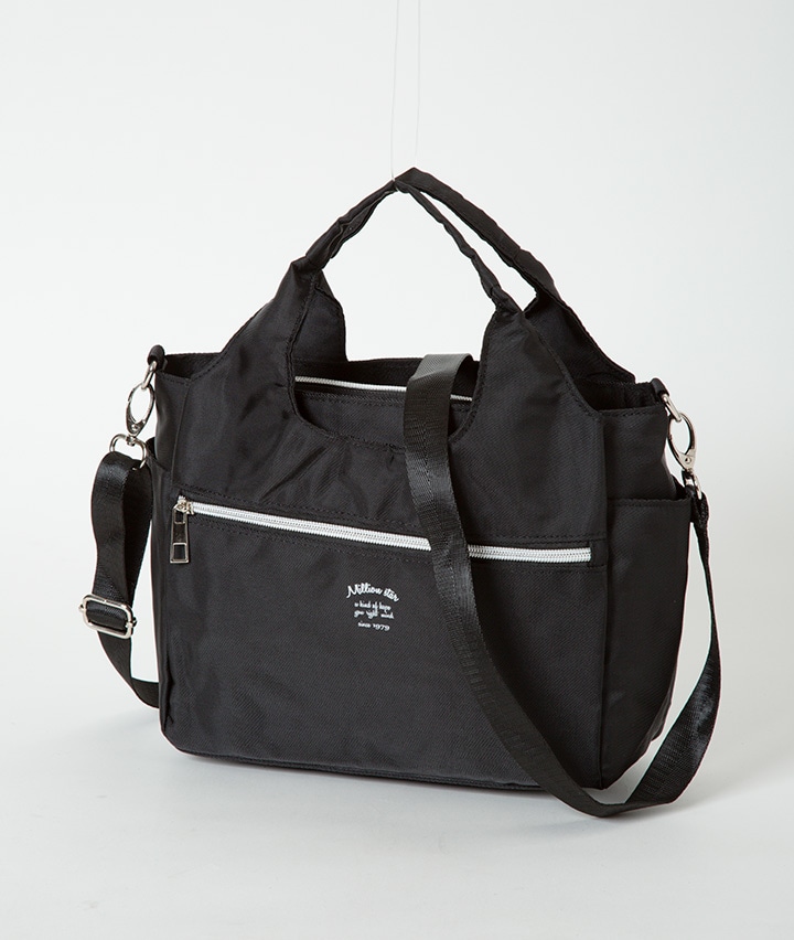 多ポケット仕様2WAY手提げバッグ