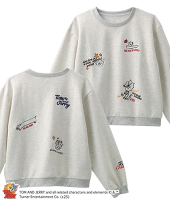 【トムとジェリー】女児トレーナー
