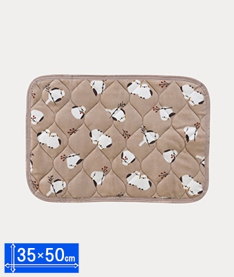 あったか枕パッド　シマエナガ　３５×５０ｃｍ