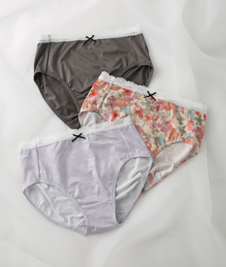 （Ａｐｉ）（３枚組）ウエストレースショーツ