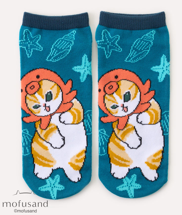 【モフサンド】(1足物)フロント柄ソックス