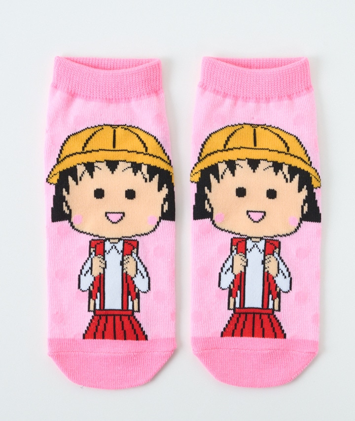 【ちびまる子ちゃん】(1足物)フロント柄ソックス