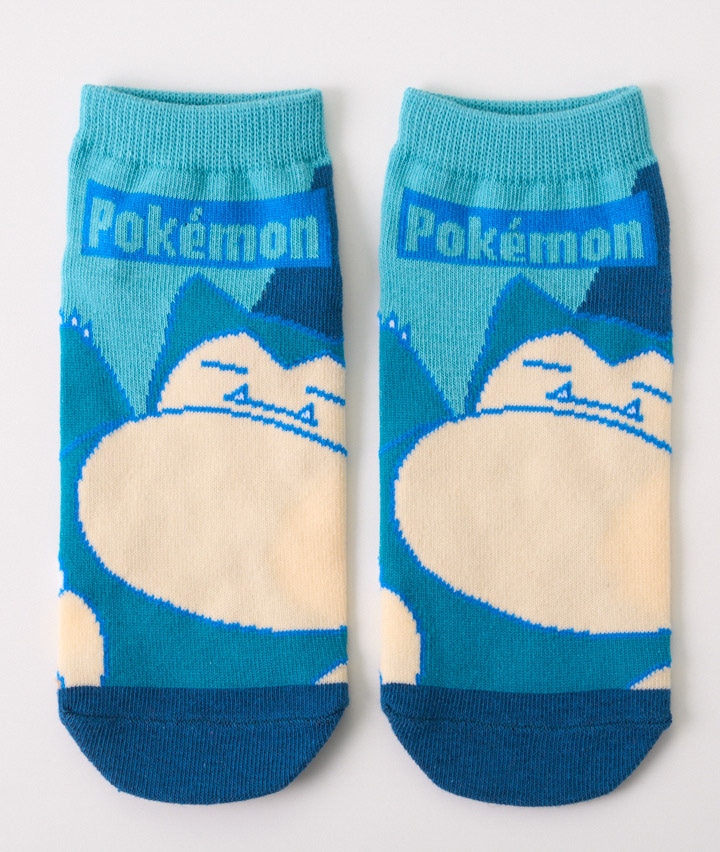 【ポケットモンスター】（カビゴン）（１足物）フロント柄ソックス
