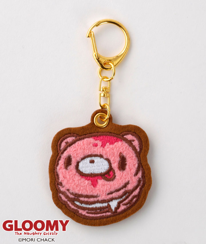 【グルーミー】サガラ刺繍キーホルダー