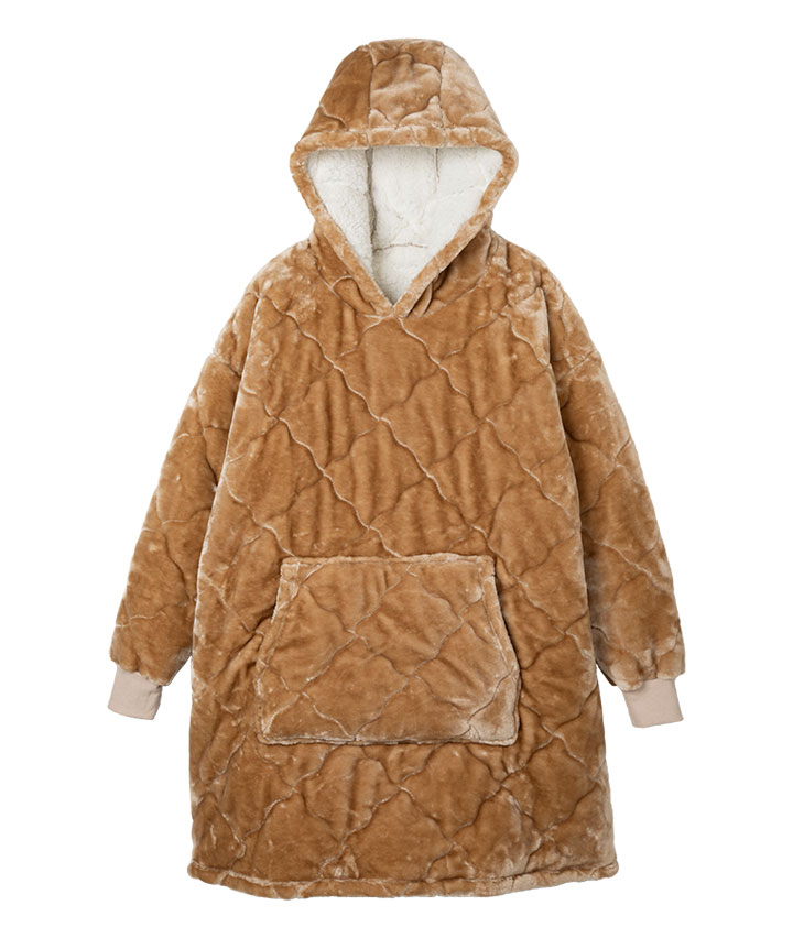 （エアロゲルわた）熱をにがしにくい　着る毛布