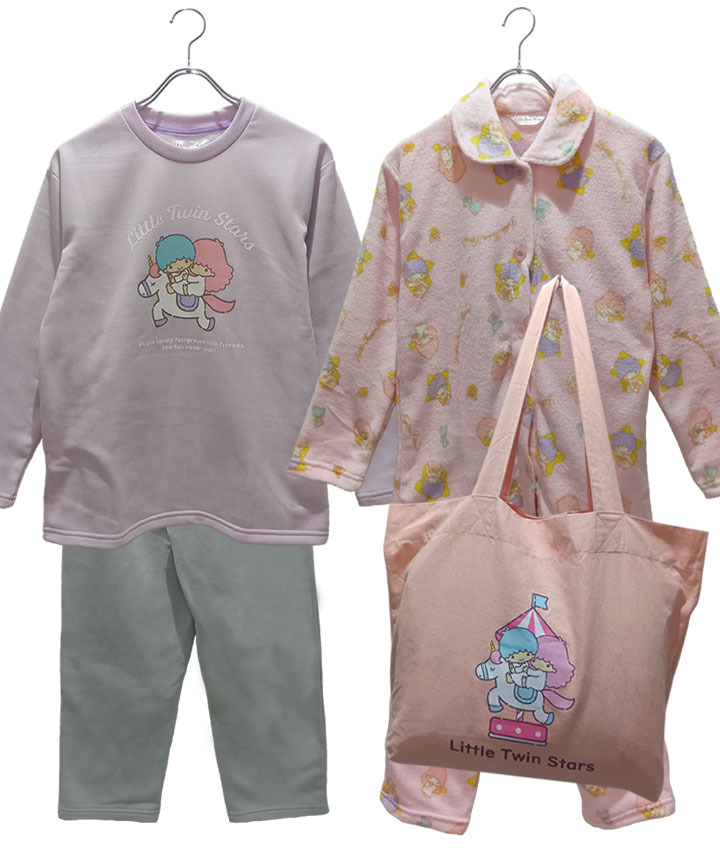 【サンリオ】シャギー・ムートンフリースパジャマ２点セット