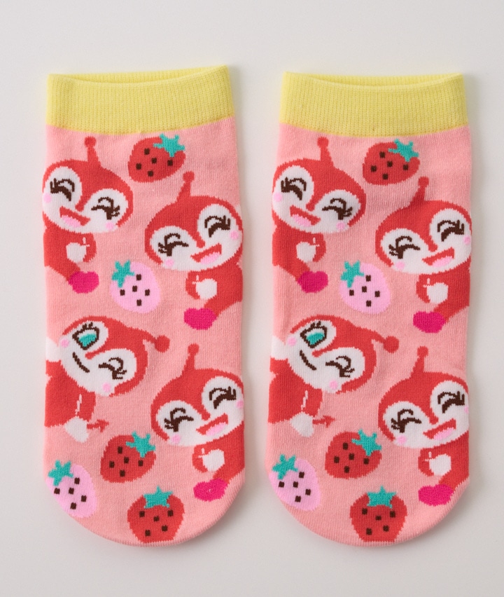 【それいけ！アンパンマン】（アンパンマン）（１足物）フロント柄ソックス